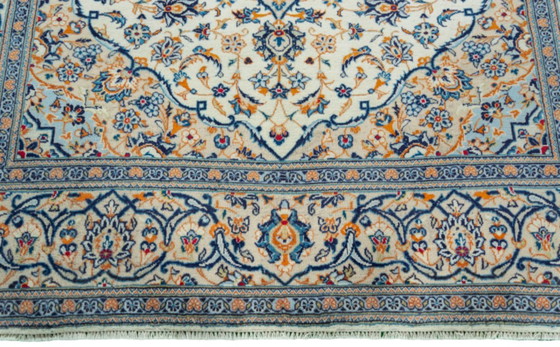 Image 1 of Hand-knotted Kashan cork oriental rug - 294 x 196 cm
