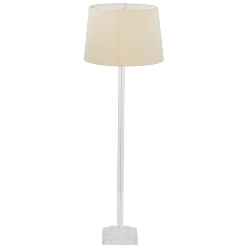 Lucite Floor Lamp, 1970s