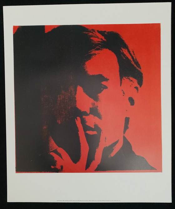 Image 1 of Andy Warhol, Gesigneerd Met Registratie In Impressum Copyright 'De Andy Warhol Foundation For The Visual Arts, Inc! Offsetlitho