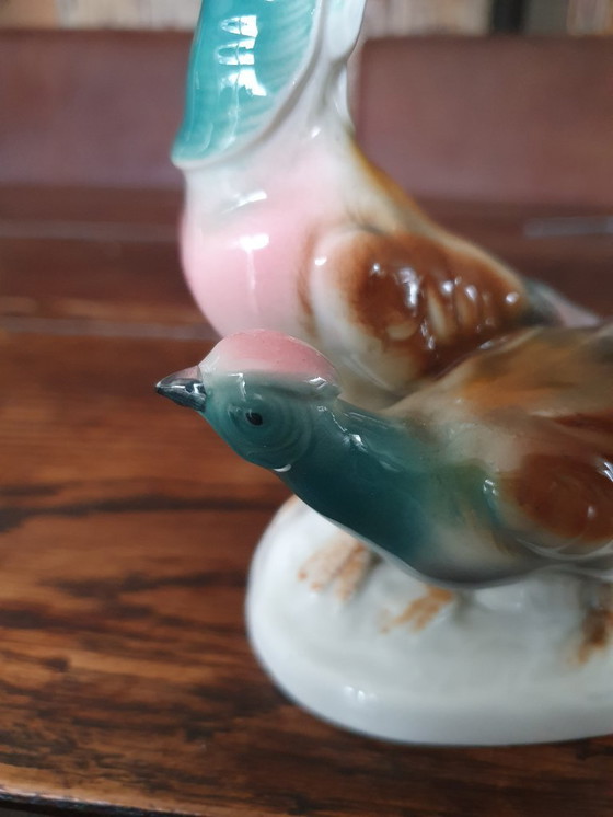 Image 1 of Porcelain pheasant figurine Carl Scheidig Gräfenthal model 8136