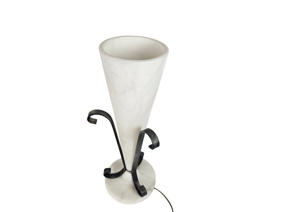 Image 1 of Alabastros Y. S.L. - table lamp - Alabaster - Spain - 80's