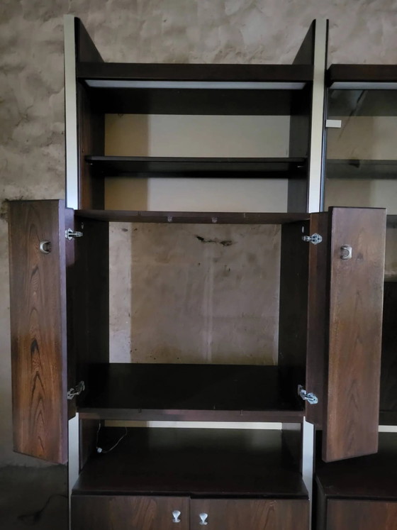 Library / living room. Late 1970s Roche Bobois. – Bookcases, Wood (photo 14 of 20)