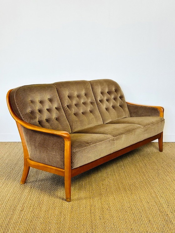 Image 1 of Vintage Scandinavian Three-Seater Sofa, 1960