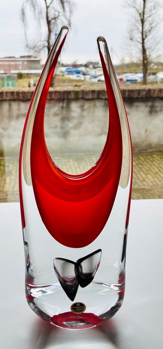 Image 1 of Objeto de vidrio “It Takes Two” de Art Crystal Bohemia