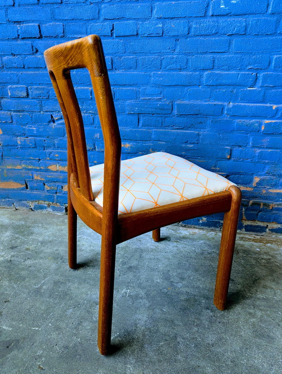 Image 1 of Dyrlund vintage teak chairs - Denmark