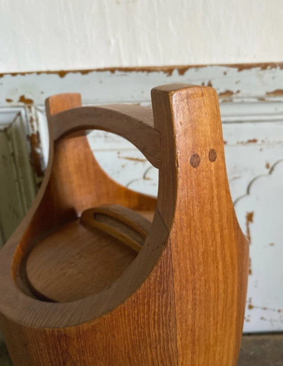 Jens Quistgaard, secchiello per il ghiaccio in teak anni '60 – Accessori da tavola, Legno (photo 6 of 11)