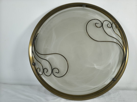 Image 1 of Lampe de plafond vintage Massive Belgium