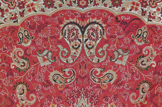 Image 1 of Handgemaakt oosters tafelkleed, zeer fijn vervaardigd van zijden draden, 75 x 75 cm