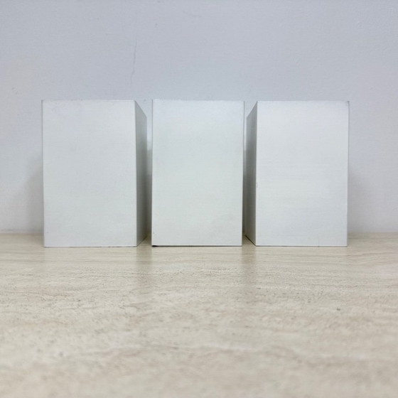 Image 1 of Set of 3 vintage Raak wall / ceiling lamps minimalist design , 1970s
