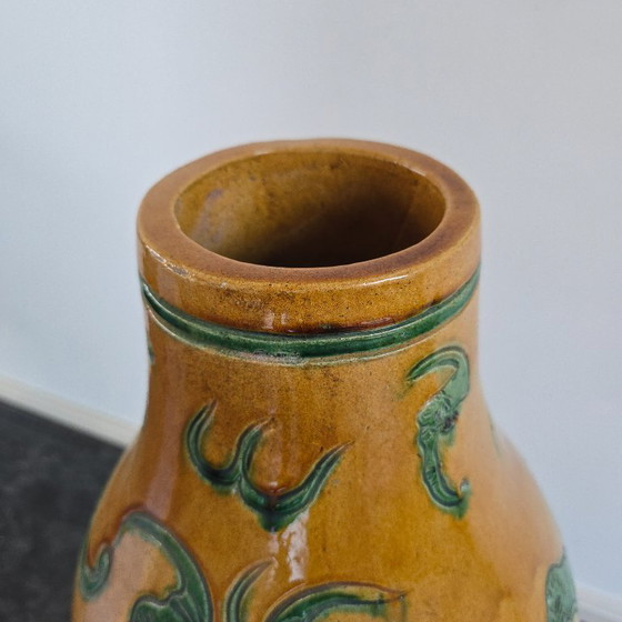 Impressive Chinese Vase, Double Gourd Vase (80 cm) – Chinoiserie Eyecatcher – Ceramic (photo 6 of 9)
