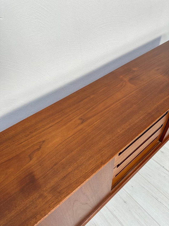 Image 1 of Vintage Minimalistic Danish Teak Sideboard 60s