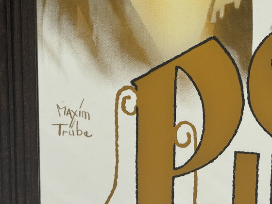 Image 1 of Vintage Oetker Pudding Reclamespiegel – zeldzaam & decoratief