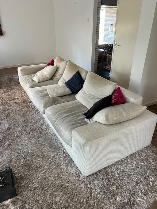 Minotti Hamilton sofa and chaise longue