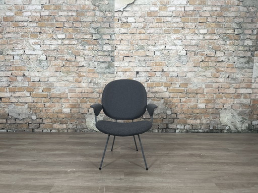 Gispen Kembo 302 Easy Chair Dark Gray