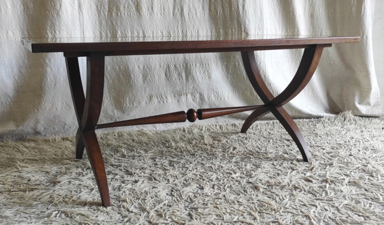 Solid Wood Coffee Table, English Style - Mid-20th Century (photo 2 of 10)