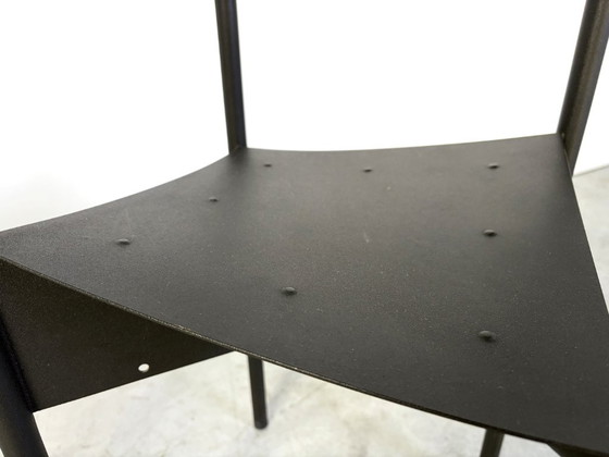 Pair of wendy Wright chairs by Philippe Starck, 1986 – Chairs and lounge chairs, Metal (photo 6 of 11)
