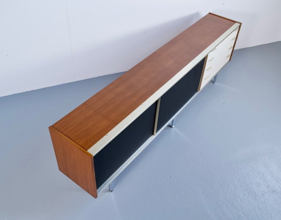Image 1 of Teak sideboard by Georges Frydman, 1963, EFA publisher