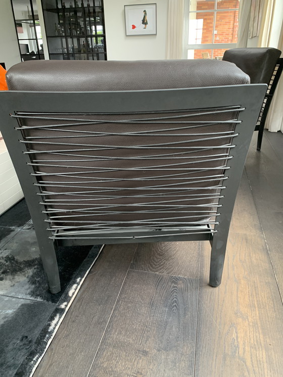 Image 1 of 2x Minotti Sessel Leder