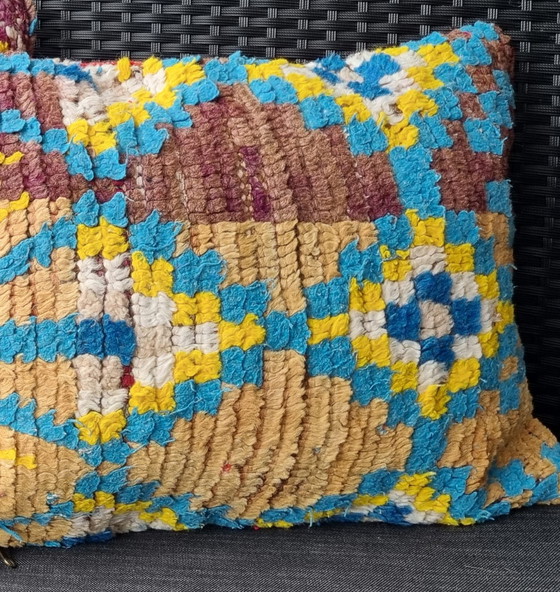 Image 1 of Vintage Berber cushion set, Moroccan cushion