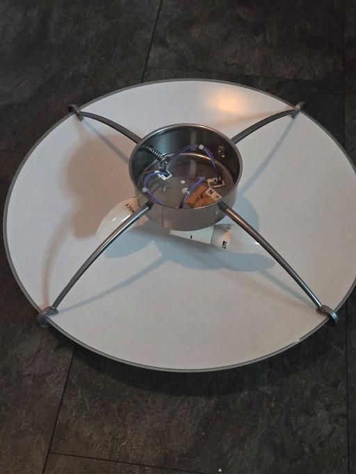 Ceiling lamp Erbium Ikea 47 cm Diameter Glass shade, 3 bulbs included