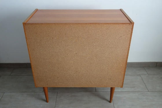 Commode Vintage 4 Tiroirs Années 70 – Wood (photo 5 of 12)