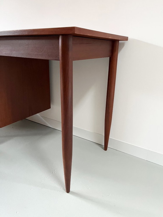 Bureau Arne Vodder Drop Leaf Desk, Jaren 60 – Wood (photo 8 of 10)