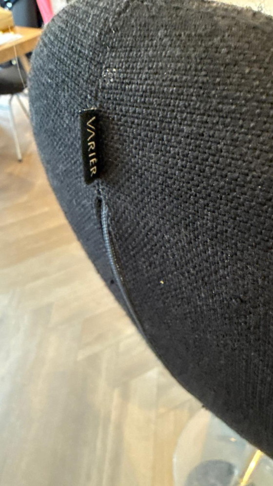 stokke, varier date stoelen, Eetkamerstoelen, Katoen, Zwart (foto 5 van 8)