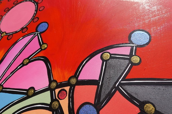 Image 1 of Kubismus A1430 - abstrakte Malerei XXL