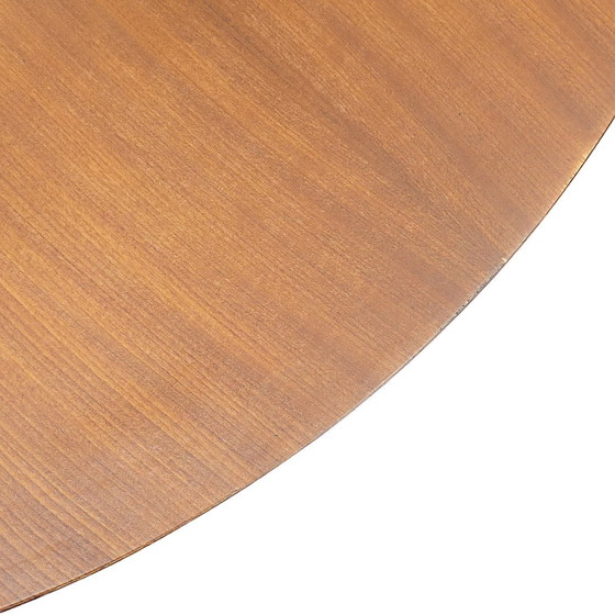 Image 1 of Round table with teak top, 1950s