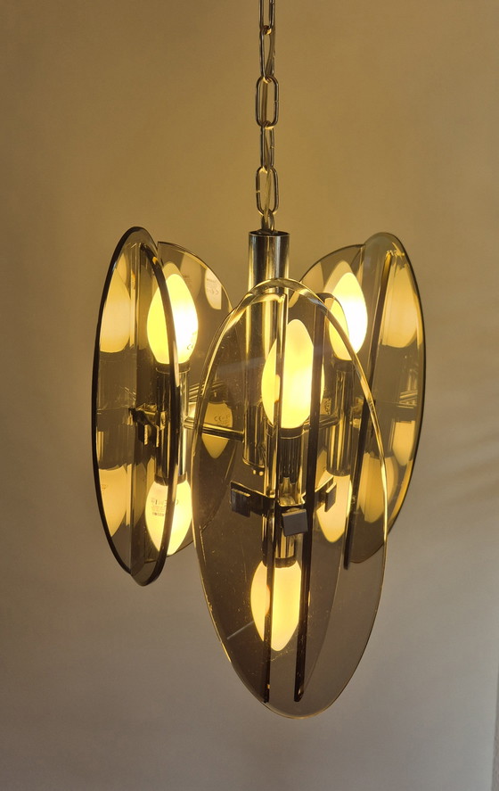 Image 1 of Lampe pendante vintage / Veca / Design italien 1970