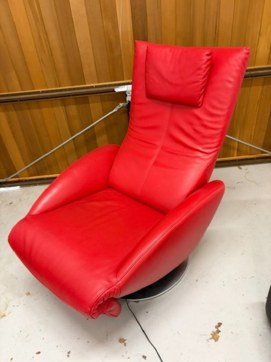 Frank Sitzmobel 'Mate' Fauteuil de Relaxation – Frank Sitzmöbel, Fauteuils de relaxation, Leather, Metal (photo 4 of 9)