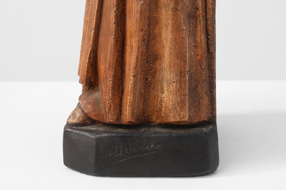 Image 1 of Figura pubblicitaria dello Champagne Dom Pérignon firmata J.L. Delaroche