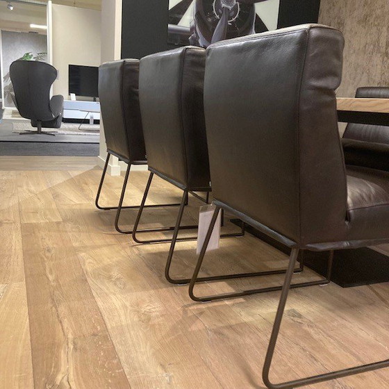 Image 1 of Juego de 4 sillas de comedor KFF D-light con banco de comedor