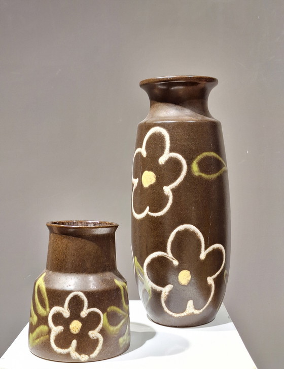 Image 1 of Vintage West Germany Vases 1970s