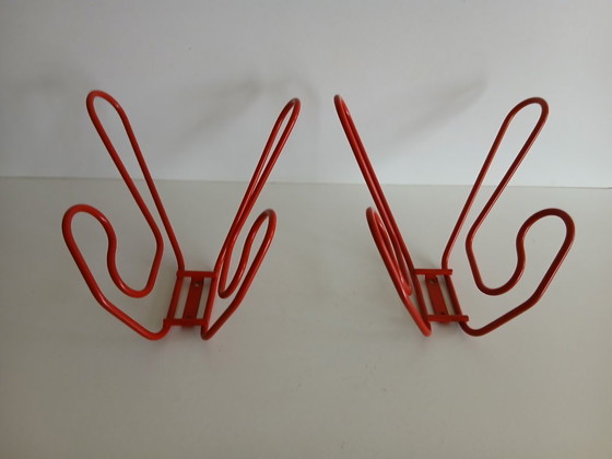 Image 1 of Crochets porte-manteaux IKEA Frän - Années 1980 - Vintage