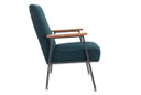 Poltrona Gispen 'Genie' vintage appena rivestita