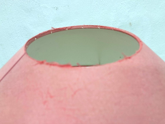 Image 1 of Lampada da tavolo in vetro dipinto di design Eisch anni '80-'90, firmata