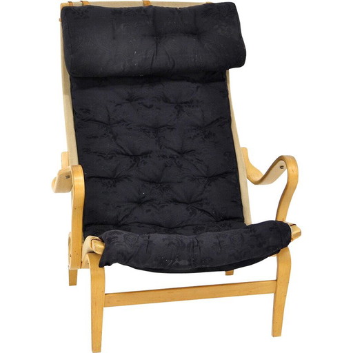 Poltrona vintage "Pernilla 69" di Bruno Mathsson per Karl Mathsson, Svezia 1960