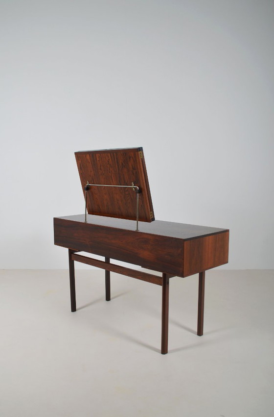Image 1 of Danish dressing table in rosewood by Kai Kristiansen for Aksel Kjersgaard