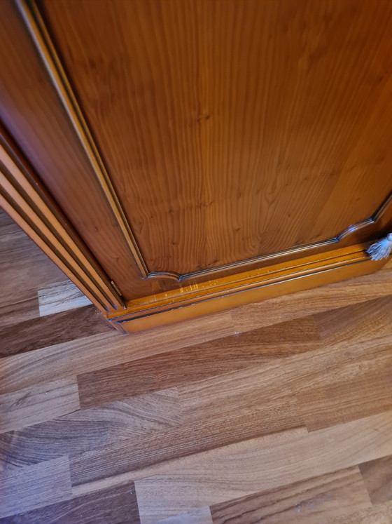 Image 1 of Yew display cabinet Raanhuis collection