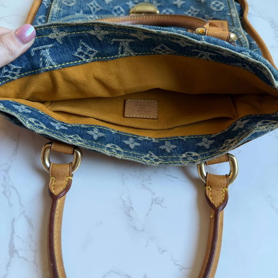 Louis Vuitton denim Sac Plat – Bolsos tote, Vintage (photo 19 of 27)