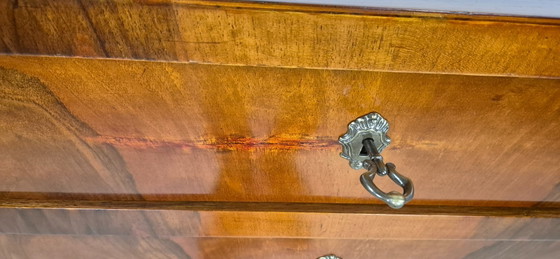 Comò Art Déco Friulano 1940 – Manifattura Italiana, Cassettiere, Legno (photo 31 of 31)