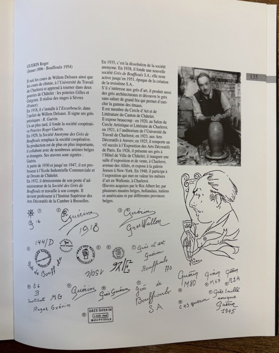 Image 1 of Roger Guérin (1896–1954) - ART DECO- Hand crafted 