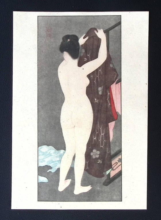8x Kikō Hakkei - Nude Beauties - Litho's – Lithographs & prints, Paper (photo 8 of 12)