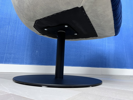 Image 1 of 2x Tommy M. armchair Lola by Thomas Machalke - Fabric & Leather