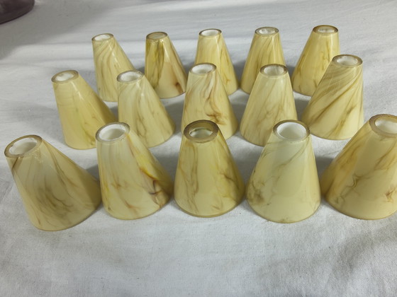 Image 1 of Marble lampshades for G4 fitting with clamp spring