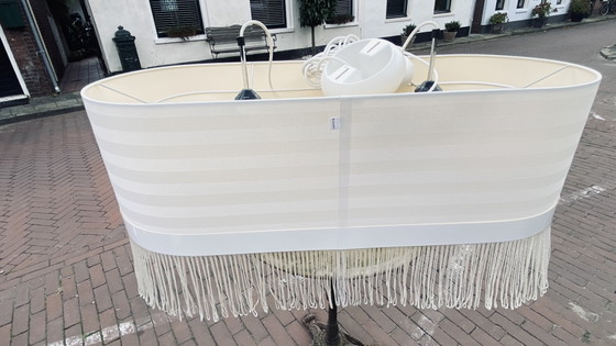 Moooi 2x Fringe 1 E 1x Fringe 6 Lampade a sospensione di design – Metal, Textile (photo 7 of 13)