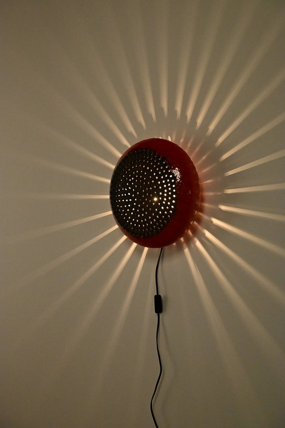 Image 1 of Lampada da parete in ceramica, suggestiva e giocosa; design danese.