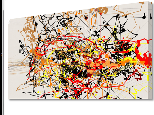 Image 1 of Jackson Pollock  ---Dripping Art