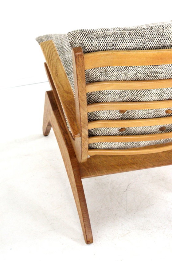 Image 1 of Jan den Drijver voor de Stijl Den Haag fauteuil vintage nieuw gestoffeerd